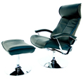Kebe Alf Recliner and Stool